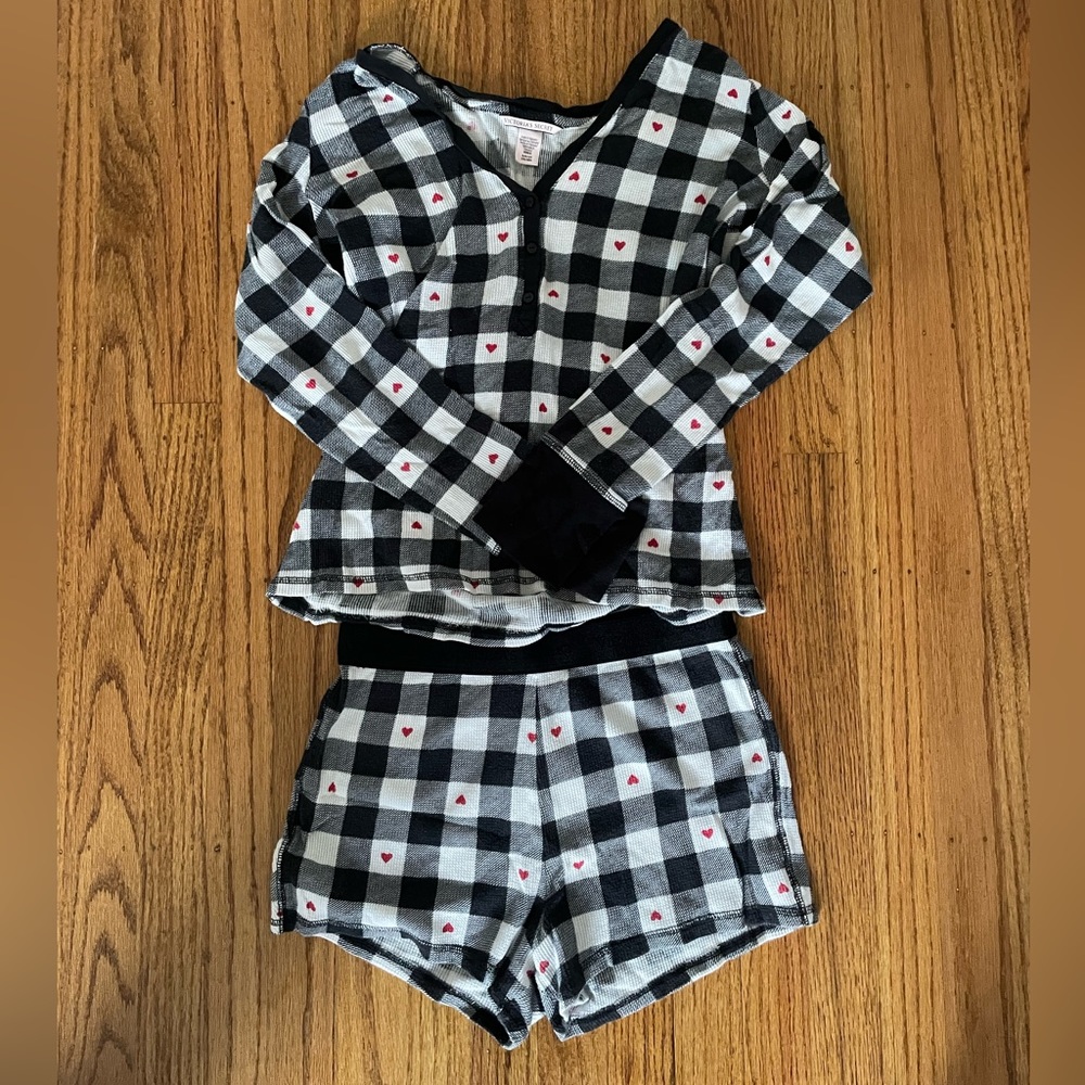 Victoria Secret Heart PJ Set